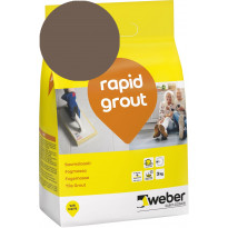 Saumalaasti Weber Rapid Grout, 36 Mocca, 3 kg