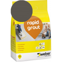 Saumalaasti Weber Rapid Grout, 37 Chocolate, 3 kg