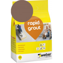 Saumalaasti Weber Rapid Grout, 40 Mahogany, 3 kg