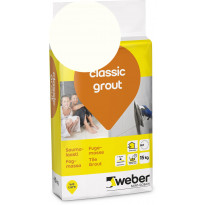 Saumalaasti Weber Classic Grout, 11 White, 15 kg