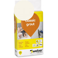 Saumalaasti Weber Classic Grout, 12 Marble, 15 kg