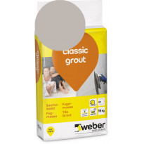 Saumalaasti Weber Classic Grout, 14 Smoke, 15 kg