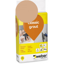 Saumalaasti Weber Classic Grout, 32 Oak, 15 kg