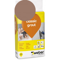 Saumalaasti Weber Classic Grout, 38 Leather, 15 kg