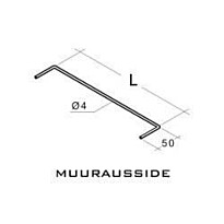 Muurausside LECA LSH-380, 50kpl