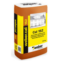 Hydraulinen kalkkilaasti Weber Cal 152 hieno 20 kg