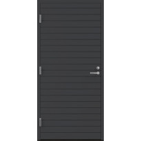 Varaston ovi Oulux VO3, karmi 92mm, RR23 tummanharmaa 