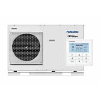 Ilma-vesilämpöpumppu Panasonic Aquarea  Monoblock J Series WH-MDC09J3E5, 9kW, ulkoyksikkö