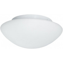 Kylpyhuonevalaisin Searchlight Flush Opal 28cm, valkoinen