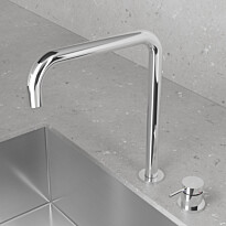 Keittiöhana Scandtap Steel Harmonized K2 Square Classic, ruostumaton teräs