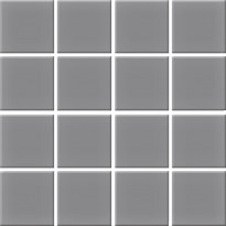 Mosaiikkilaatta Pukkila Color Lead Grey, himmeä, sileä, 47x47mm