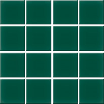 Mosaiikkilaatta Pukkila Color Victorian Green, himmeä, sileä, 47x47mm