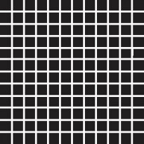 Mosaiikkilaatta Pukkila Pro Technic Color Black, himmeä, sileä, 23x23mm