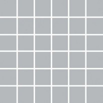 Mosaiikkilaatta Pukkila Pro Technic Color Dark Grey, himmeä, sileä, 47x47mm