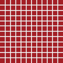 Mosaiikkilaatta Pukkila Pro Technic Color Red Matt, himmeä, sileä, 23x23mm