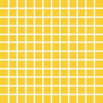 Mosaiikkilaatta Pukkila Pro Technic Color Yellow Matt, himmeä, sileä, 23x23mm