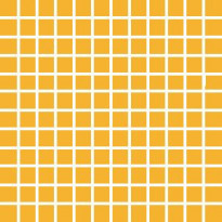 Mosaiikkilaatta Pukkila Pro Technic Color Dark Yellow, himmeä, sileä, 23x23mm