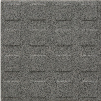 Lattialaatta Pukkila Natura Granite Grey, himmeä, struktuuri, neliönasta, 96x96mm