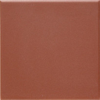 Lattialaatta Pukkila Natura Punainen, himmeä, sileä, 96x96mm, lasikuituverkossa