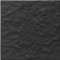 Lattialaatta Pukkila Natura Musta, himmeä, struktuuri, rt 96x96mm