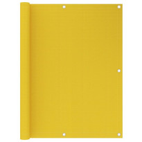 Parvekkeen suoja keltainen 120x600 cm hdpe