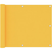Parvekkeen suoja keltainen 75x300 cm oxford kangas