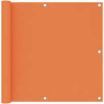 Parvekkeen suoja oranssi 90x300 cm oxford kangas