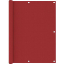 Parvekkeen suoja punainen 120x400 cm oxford kangas