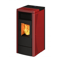 Pellettitakka Ravelli R70, 7.1kW, punainen