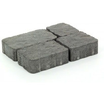 Pihakivisarja Rudus Verona-kivet, 60mm, profiloitu, musta