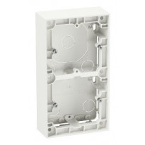 Pinta-asennuskehys ELKO Plus, 2-os 35mm, valkoinen