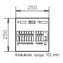 Ryhmäkeskus IP30 POINTER 1P 3409