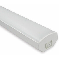 LED-työpistevalaisin Ensto Ami AL121L420, 9W/830/840, 420mm, kytkimellä, valkoinen, Verkkokaupan poistotuote