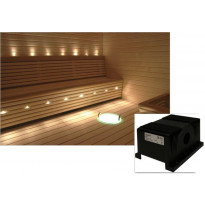 Saunavalaistussarja Cariitti, VPAC-1527-F325, 3-5 m² + LED-projektori + 7 valokuitua