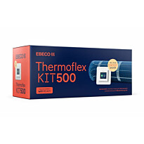 Lattialämmityssarja Ebeco Thermoflex Kit 500, 7.9m², 940W, Verkkokaupan poistotuote