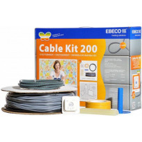 Lämpökaapelipaketti Ebeco Cable Kit 200, eri vaihtoehtoja