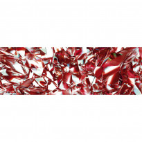 Välitilatarra Dimex Red Crystal, 180-350x60cm