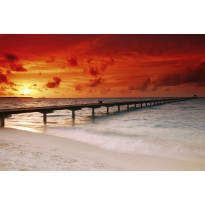 Maisematapetti Dimex Jetty In Sunset, 375x250cm