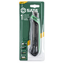 Katkoteräveitsi Sata Heavy Duty 18mm/8seg. softgrip