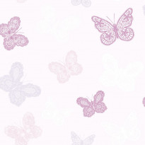 Tapetti Sandudd Butterfly Pink 100114, 0.53x10.5m