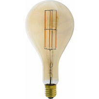 LED-lamppu Calex XXL LED Splash, E40, Ø16x32cm, kulta
