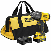 Akkuiskumutterinväännin Stanley FatMax V20 SFMCF940M1-QW, 18V, 4.0Ah akulla