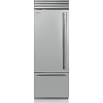 Jääkaappipakastin Smeg RF376LSIX 74cm teräs