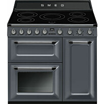 Induktioliesi Smeg TR93IGR 90cm harmaa