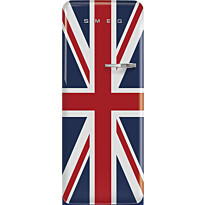 Jääkaappi pakastelokerolla Smeg Retro FAB28-DUJ5 Union Jack 60cm