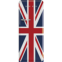 Jääkaappi pakastelokerolla Smeg Retro FAB28RDUJ5 Union Jack 60cm oikea