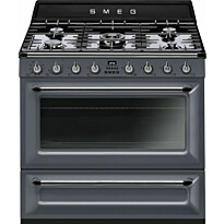 Kaasuliesi Smeg TR90GR2 90cm harmaa