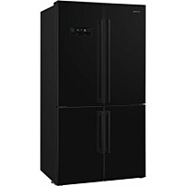 Jääkaappipakastin Smeg FQ60NDE French Door 91cm musta