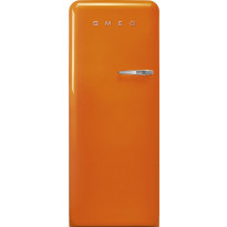 Jääkaappi pakastelokerolla Smeg Retro FAB28LOR5, 60.1cm, oranssi, vasen