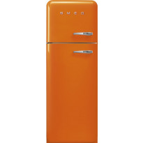 Jääkaappipakastin Smeg Retro FAB30LOR5, 60.1cm, oranssi, vasen